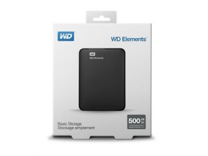 Ổ cứng HDD Box 500GB 2.5” USB 3.0 WD ELEMENTS