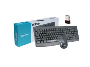 Mouse - Keyboard Bosston WS800 Black ko dây